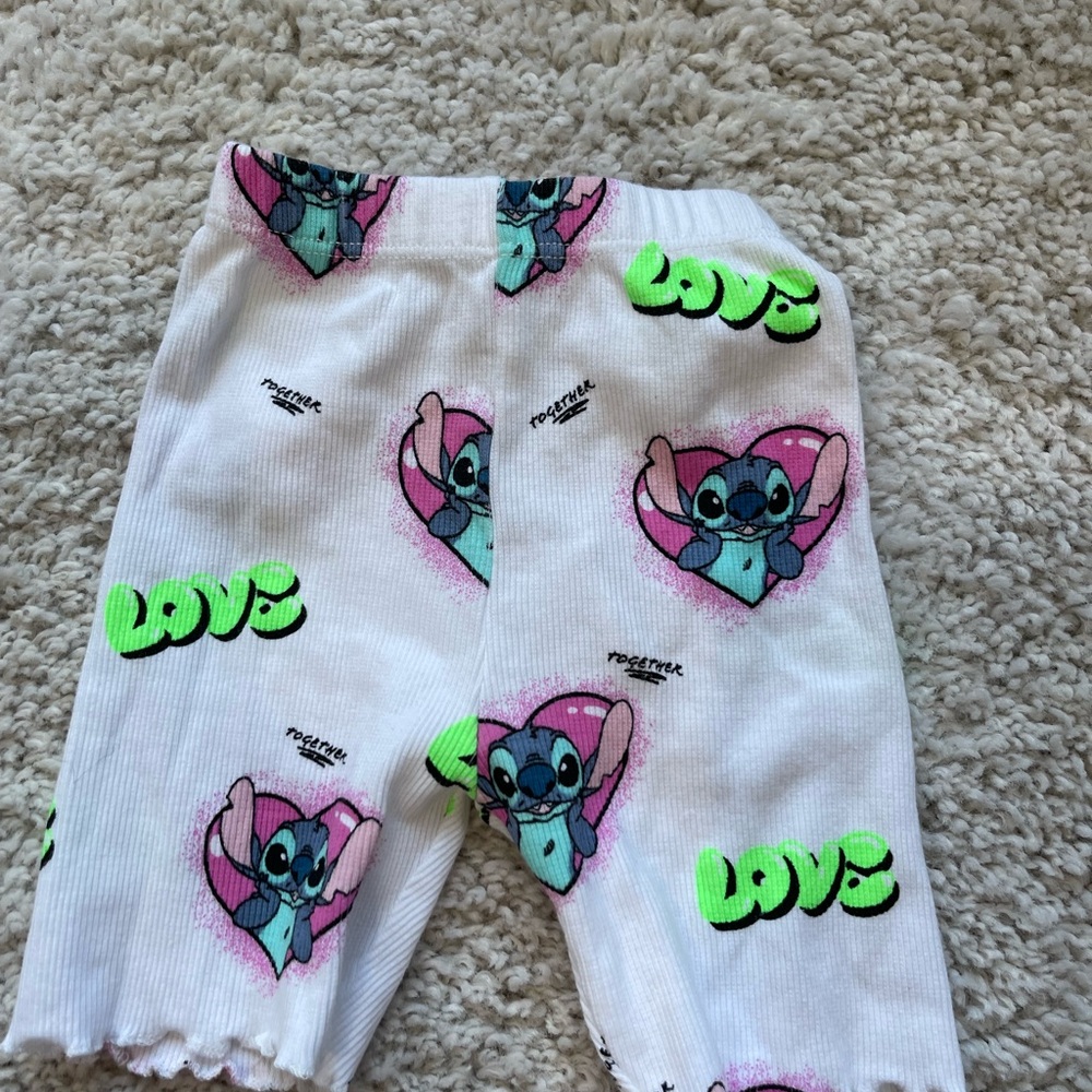 Disney Zara Stitch infant biker shorts